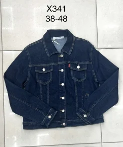 Kurtki Jeansowe Damskie,size 38-48,paczka 10szt ,1kolor