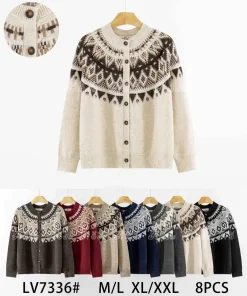 Swetry damskie, size m/l-xl/2xl,paczka 8szt,mix kolor