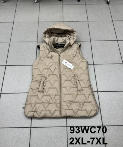 Kamizelki damskie,size 2-7xl,paczka 6szt ,1kolor