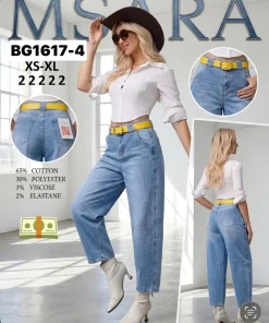 Jeansy Damskie, size xs-xl,Paczka 10szt, 1 kolor