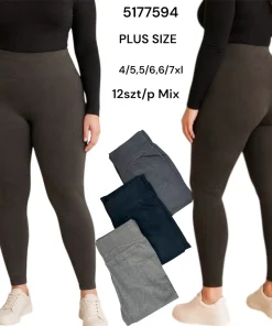 Leginsy damskie,size 4xl/5xl-6xl/7xl,paczka 12szt ,mix kolor