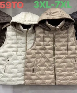 Kamizelki Damskie ,size 3-7xl,paczka 5szt ,1 kolor