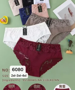 Majtki damskie,Size 2xl-4xl,paczka 24szt, mix kolor