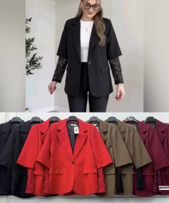 Żakiety i Marynarki Damskie WŁOSKA,Size uni,paczka 6szt, mix kolor