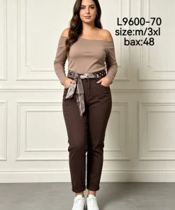 Jeansy Damskie,size m-3xl,Paczka 12szt,1kolor