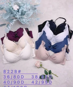 Biustonosz D Damskie,Size 36/80-44/100,paczka 6szt, 1 kolor