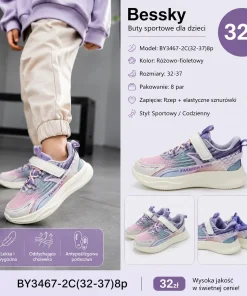 Buty Sportowe DZIECIĘCE 32-37 8par)