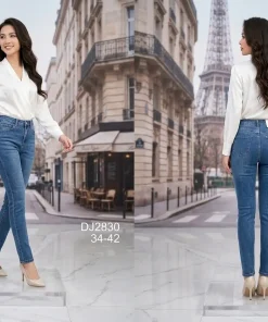 Jeansy Damskie,Size 34-42,paczka 10szt, 1 kolor