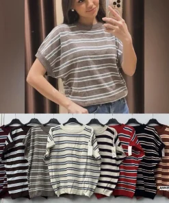 Bluzki Damskie WŁOSKA,Size uni,paczka 6szt, mix kolor