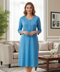 Koszule nocne damskie,size l-4xl, Paczka 10szt ,mix kolor
