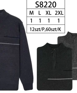 Swetry MĘSKA ,size m-2xl,paczka 12szt ,mix kolor