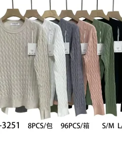 Swetry damskie,Size s/m-l/xl,paczka 8szt, mix kolor