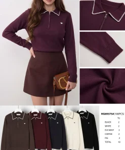Swetry damskie,size uni,Paczka 10szt ,mix kolor