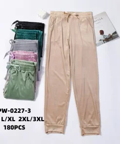 Spodnie Damskie ,size s/m-2xl/3xl ,Paczka 12szt,mix kolor