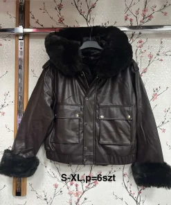 Kurtki skórzane damskie ,size s-xl,Paczka 5szt ,1kolor