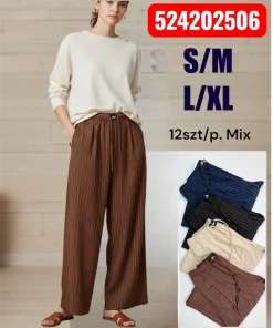 Spodnie damskie,Size s/m-l/xl,paczka 12szt, mix kolor