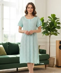 Koszule nocne damskie,size m-3xl, Paczka 10szt ,mix kolor