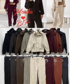 Komplety Damskie WŁOSKA,Size uni,paczka 6szt, mix kolor