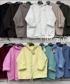 Kurtki damskie,size uni,paczka 6szt ,mix kolor