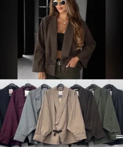 Kurtki Damskie WŁOSKA,Size uni,paczka 6szt, mix kolor
