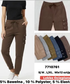 Spodnie Damskie, size s/m-l/xl,Paczka 12szt ,mix kolor