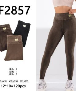 Legginsy Damskie ,Size 3xl/4xl-5xl/6xl ,Paczka 12szt, mix kolor