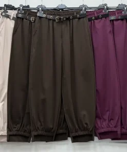 Spodnie Damskie WŁOSKA,Size uni,paczka 6szt, mix kolor