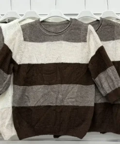Swetry Damskie WŁOSKA,Size uni,paczka 6szt, mix kolor