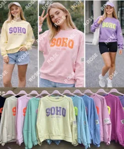 Bluzy Damskie ,size uni,paczka 6szt,mix kolor