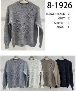 Swetry damskie,size uni,paczka 8szt ,mix kolor