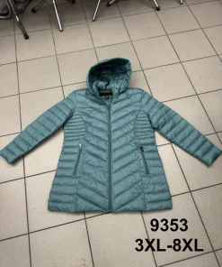 Kurtki damskie,size 3xl-8xl,paczka 6szt ,1kolor
