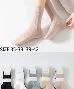 Skarpety Damskie, size 35-42,Paczka 40szt, mix kolor