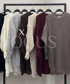 Sukienki Damskie WŁOSKA,Size uni,paczka 6szt, mix kolor