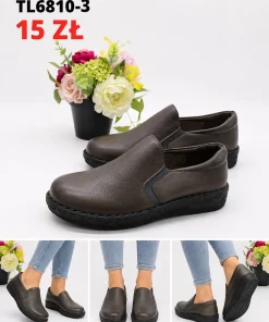 Buty Półbuty Damskie (36-41, 12par) 1 kolor