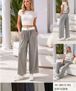 Spodnie damskie,size s-xl,paczka 12szt ,mix kolor
