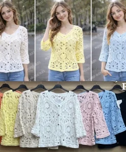 Bluzki damskie, size uni,paczka 6szt,mix kolor
