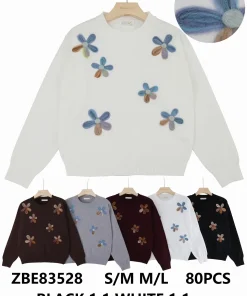 Swetry damskie,size s/m-m/l,paczka 10szt ,mix kolor