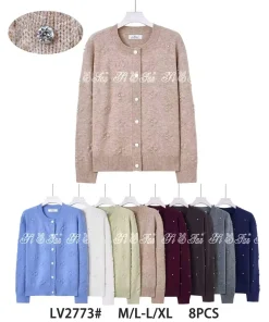 Swetry damskie,size m/l-l/xl,Paczka 8szt ,mix kolor
