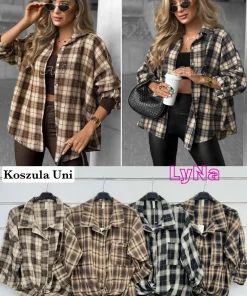 Koszule damskie, size uni,paczka 6szt,mix kolor