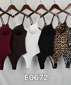 Body Damskie WŁOSKA,Size uni,paczka 6szt, mix kolor
