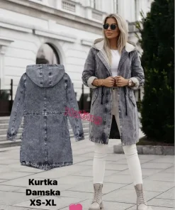 Kurtki Jeansowe Damskie,size xs-xl,Paczka 10szt ,1kolor