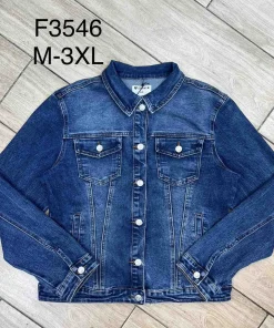 Kurtki Jeansowe Damskie,size m-3xl,paczka 10szt ,1kolor