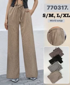 Spodnie Damskie,size s/m-l/xl,Paczka 12szt ,mix kolor