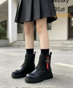 Buty Botki DZIECIĘCE 32-37 8par)