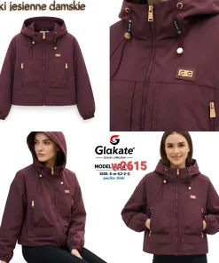 Kurtki Damskie ,size s-l,paczka 5szt ,1kolor