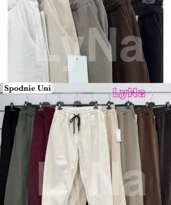 Spodnie damskie, size uni,paczka 6szt,mix kolor