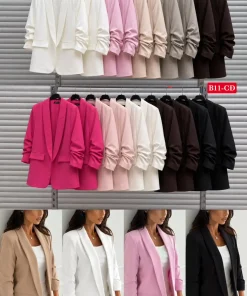 Marynarki damskie,Size uni,paczka 6szt,mix kolor