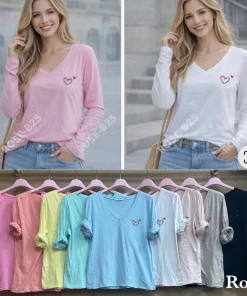 Bluzki Damskie ,size uni,paczka 6szt,mix kolor