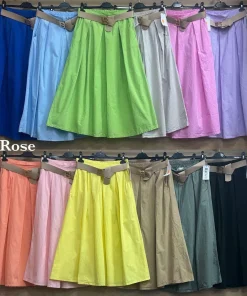 Spódnica damskie, size uni,paczka 6szt,mix kolor