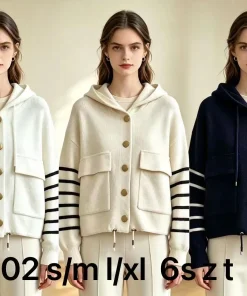 Kurtki damskie ,size s/m-l/xl, Paczka 6szt ,1kolor